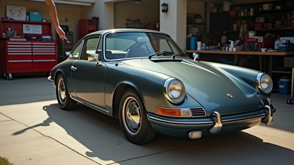Een klassieke Porsche onderhouden zonder verrassingen in de garage